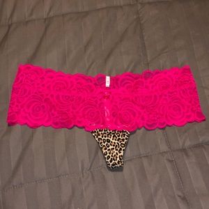 Pink underwear